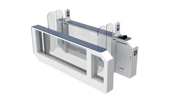 Double Door robust Flap Barrier Turnstile Automatic Systems 35p/m