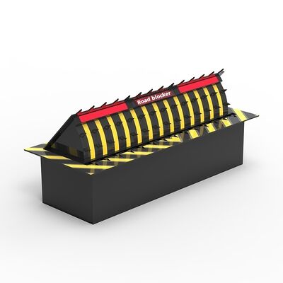 220 Ton Capacity PLC Controlled IP68 Waterproof Hydraulic Road Blocker Vehicle Access Control Barrier