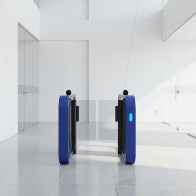 Aluminum Alloy Security Turnstile Gate with 30 Million Times Service Life and 0.2 Seconds Opening Speed for High-Traffic Facilities