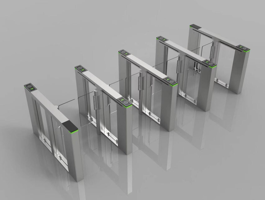 Security Turnstile Gate Equipped with Advanced Sensors and Mechanisms to Deliver Accurate Entry Verification and Control