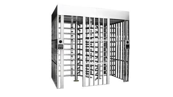 Full Height Turnstile Gate providing crowd management and security enforcement in government offices and corporate headquarters