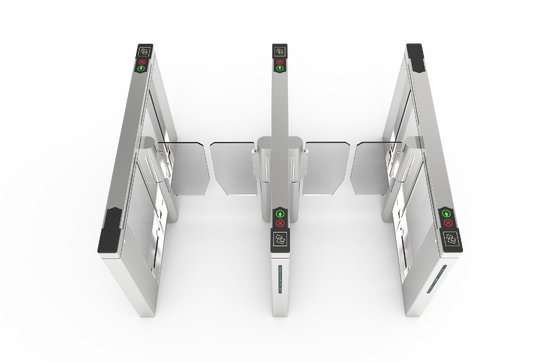 Security Turnstile Gate for Access Control and Pedestrian Management in Commercial and Industrial Facilities