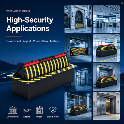 Road Blocker System featuring durable construction and operation to support security protocols at critical access points