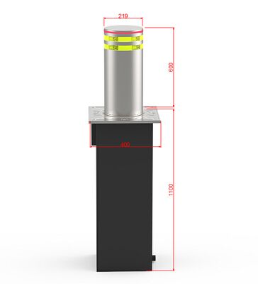 Versatile Automatic Rising Bollards Ideal for in Pedestrian Zones and Vehicle Restricted Areas to Improve Safety