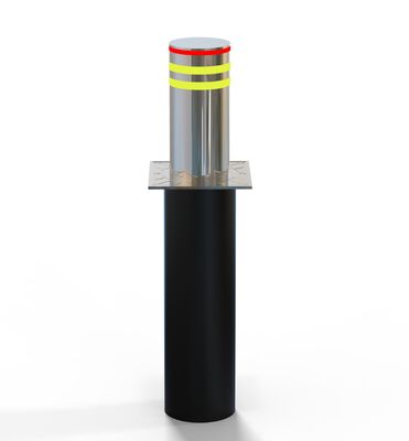 219mm Diameter 304 Stainless Steel Automatic Rising Bollards with 220V Voltage for Enhanced Security