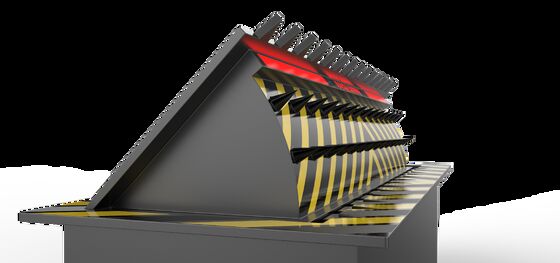 3.75KW Hydraulic Lift Road Blocker System Shallow Mount IP68 Waterproof