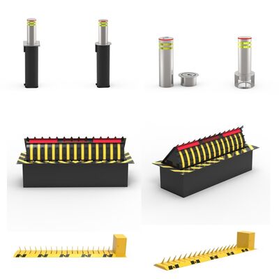 Versatile Automatic Rising Bollards Ideal for in Pedestrian Zones and Vehicle Restricted Areas to Improve Safety