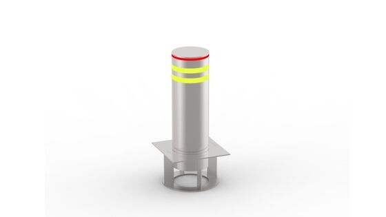 Retractable Fixed Hydraulic Automatic Rising Bollards Actuator For Driveway 220V