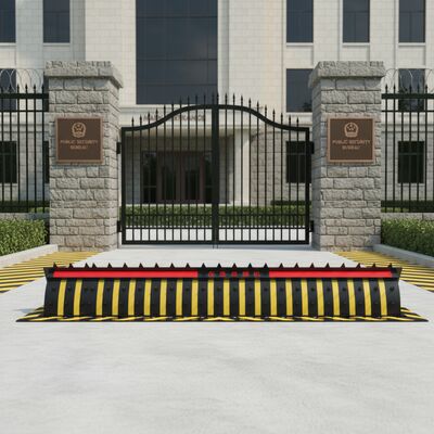 PLC Controlled Road Blocker System with 220 Ton Capacity and Electro-Hydraulic Drive for Secure Vehicle Access Control