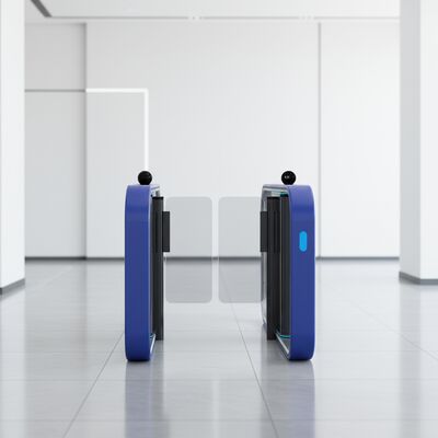 Aluminum Alloy Security Turnstile Gate with 30 Million Times Service Life and 0.2 Seconds Opening Speed for High-Traffic Facilities