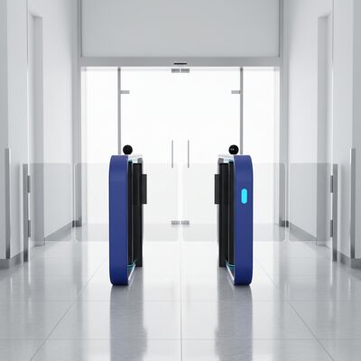 Aluminum Alloy Security Turnstile Gate with 30 Million Times Service Life and 0.2 Seconds Opening Speed for High-Traffic Facilities