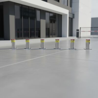 Remote Control PAS68 Crash Barrier Gate, K8 Anti-Ram Design for Vehicle Security Indoor/Outdoor Use