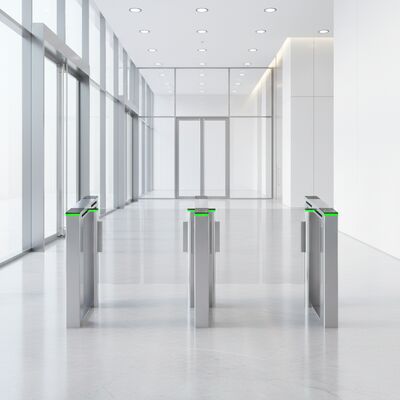 304 Stainless Steel Swing Turnstile with 220V Power and 40W Energy Efficiency for Secure Access Control
