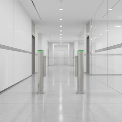 Security Turnstile Gate providing access control solution for secure entry management in commercial industrial and public facilities