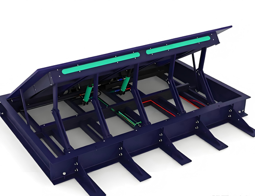 Hydraulic Automatic Road Blocker System with Shallow Buried Design 100T Load Capacity and PLC Control for Vehicle Access