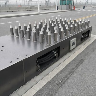 Hydraulic Automatic A3 Steel Tyre Killer with 150mm Spike Height and 380V Power for Heavy Duty Road Blocking
