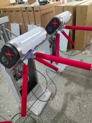 304 Stainless Steel Bridge-Type Tripod Turnstile with RS485 Communication Interface and 30 People/Minute Passing Speed