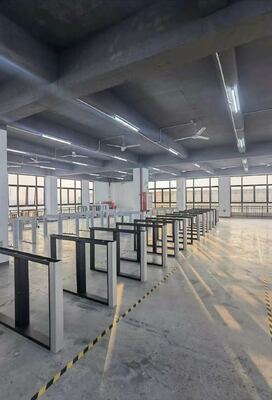 Security Turnstile Gate Equipped with Advanced Sensors and Mechanisms to Deliver Accurate Entry Verification and Control