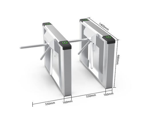  Vertical Turnstile Security Turnstile Gate Engineered for Smooth Operation and Security Suitable for in Hotels and Convention Centers