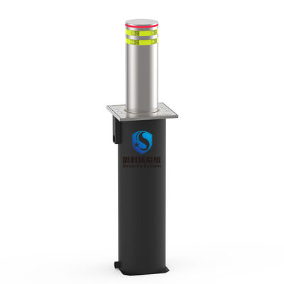 304 Stainless Steel Automatic Rising Bollard with 600mm Height and 220V Voltage for Secure Vehicle Access Control