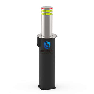304 Stainless Steel Automatic Rising Bollard with 600mm Height and 220V Voltage for Secure Vehicle Access Control