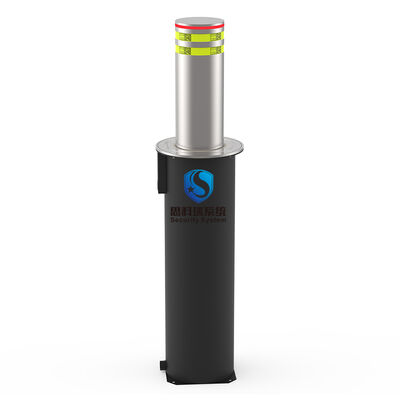 304 Stainless Steel Automatic Rising Bollard with 600mm Height and 220V Voltage for Secure Vehicle Access Control