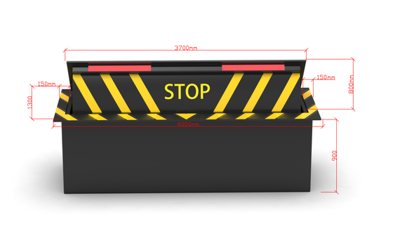 220-ton Capacity PLC Controlled IP68 Waterproof Road Blocker System for Vehicle Access Control Barrier
