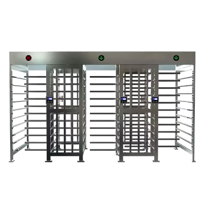 Full Height Turnstile Gate providing crowd management and security enforcement in government offices and corporate headquarters