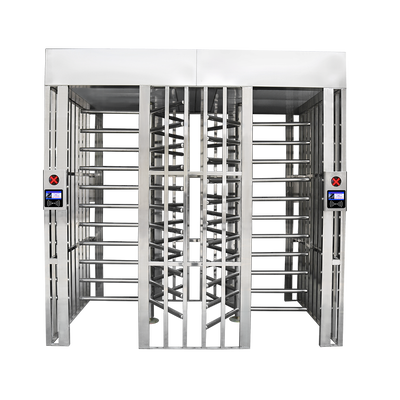 Full Height Turnstile Gate providing crowd management and security enforcement in government offices and corporate headquarters