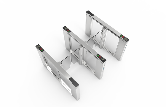 Security Turnstile Gate for Access Control and Pedestrian Management in Commercial and Industrial Facilities