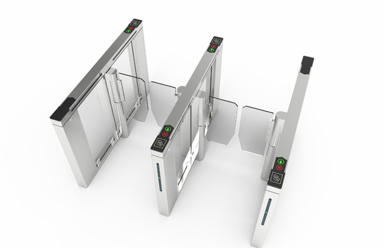 Security Turnstile Gate for Access Control and Pedestrian Management in Commercial and Industrial Facilities