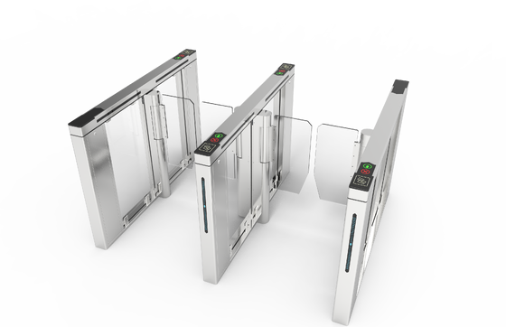 Security Turnstile Gate for Access Control and Pedestrian Management in Commercial and Industrial Facilities