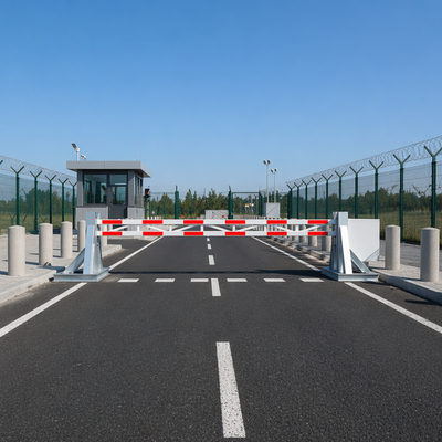 Anti-collision parking gate, anti-terrorism barrier gate, anti-collision grade PAS68