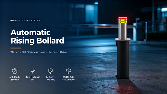 Automatic Rising Bollards Delivering Effective Barrier Control and Security Enhancement for Public and Private Properties