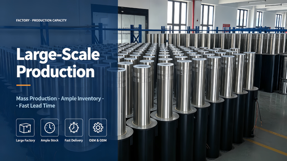 Automatic Rising Bollards Delivering Effective Barrier Control and Security Enhancement for Public and Private Properties