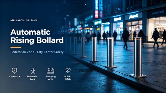 Automatic Rising Bollards Delivering Effective Barrier Control and Security Enhancement for Public and Private Properties