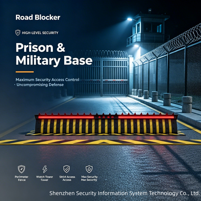 Road Blocker System featuring durable construction and operation to support security protocols at critical access points