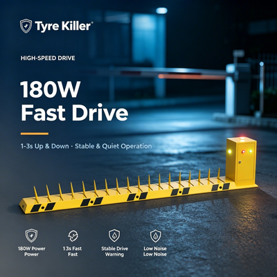 Durable Spike Tyre Killer for Vehicle Security Access Control Systems Effective Traffic Management Solution