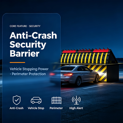 Road Blocker System featuring durable construction and operation to support security protocols at critical access points