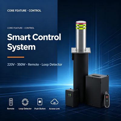 Automatic Rising Bollards Designed to Enhance Security and Control Vehicle Entry in Urban and Private Parking Spaces