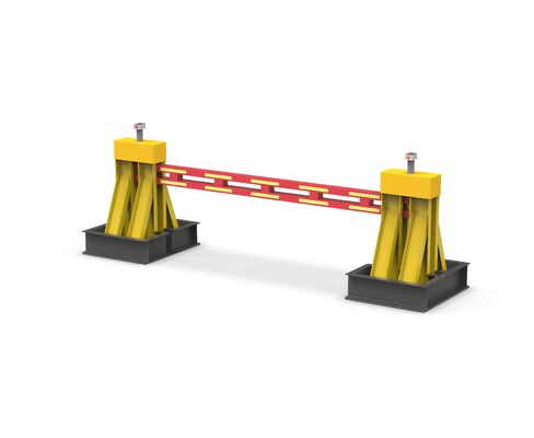 소음 공해와 전력 소비를 줄이기 위해 조용한 작동과 에너지 모터 기술을 제공하는 Road Barrier Gate